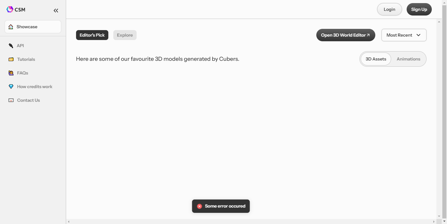 CSM 3D Viewer