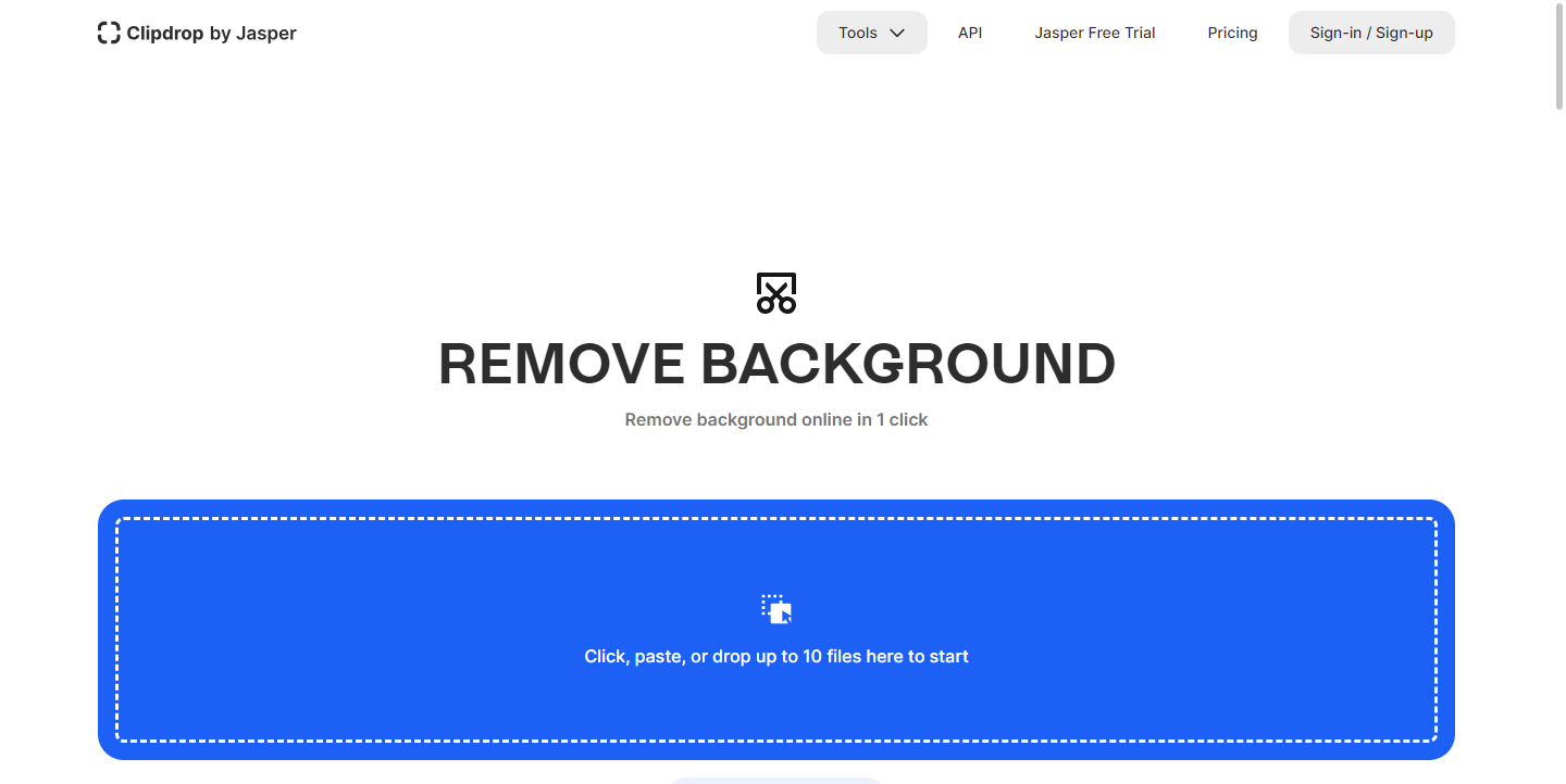 ClipDrop Remove Background