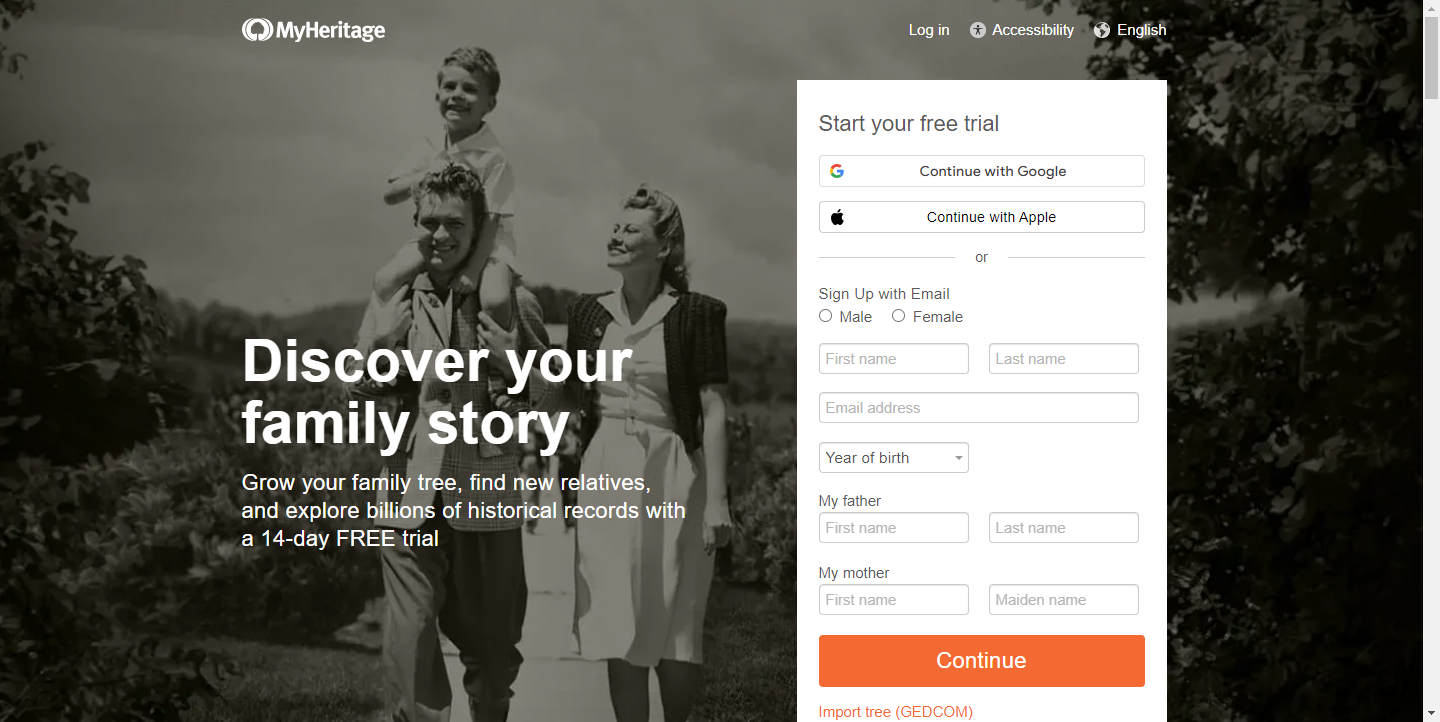 Free Family Tree