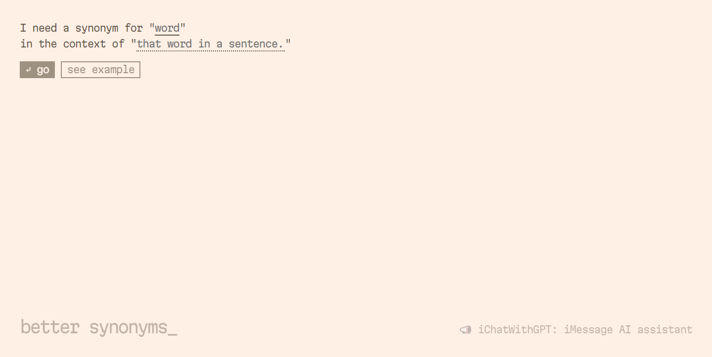 better synonyms_