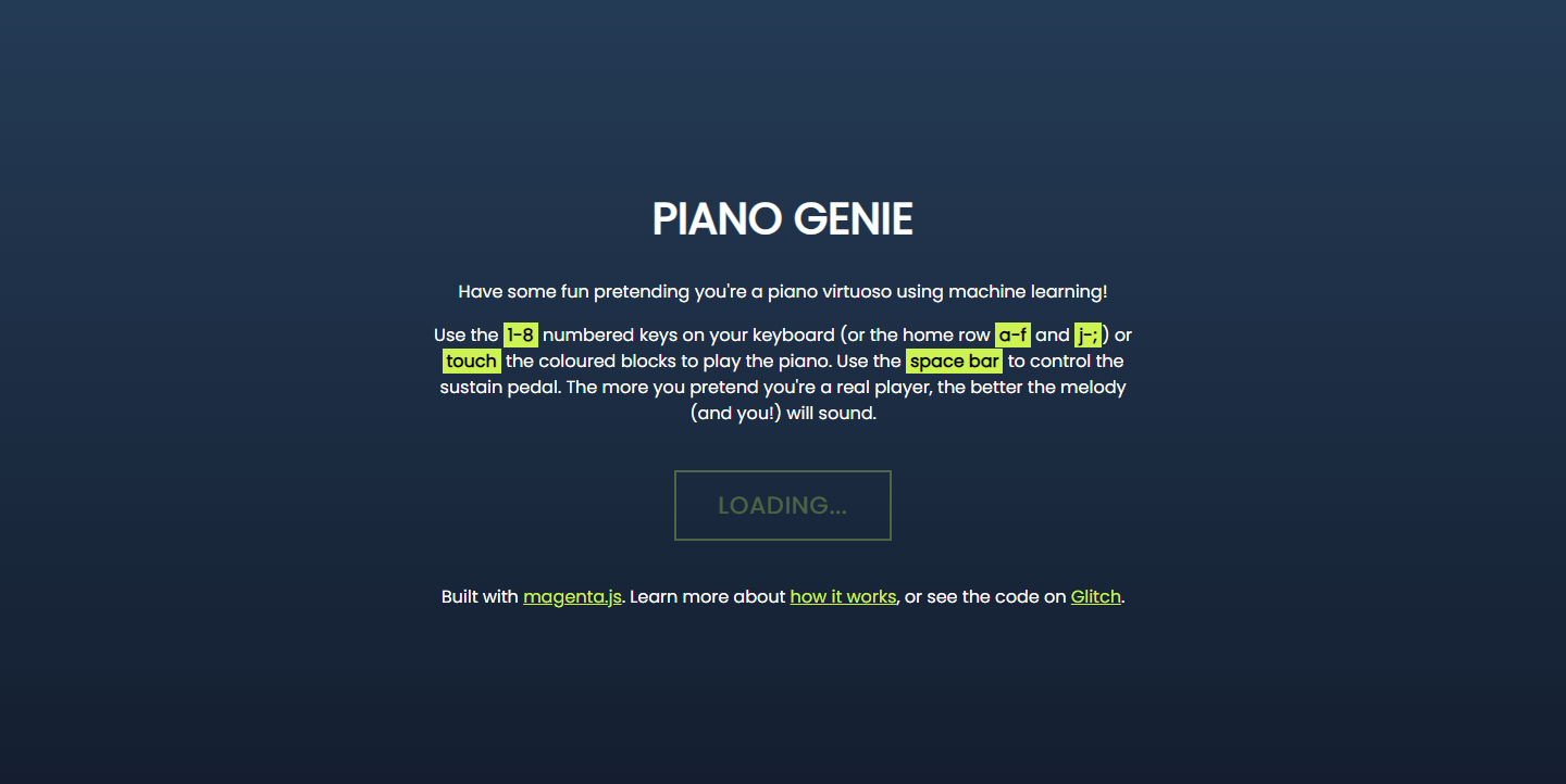 Piano Genie