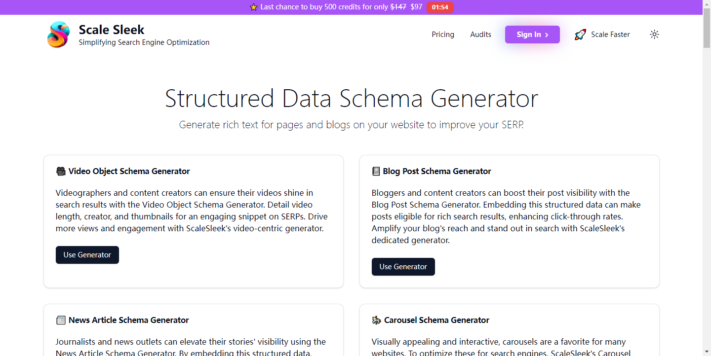Schema Generator