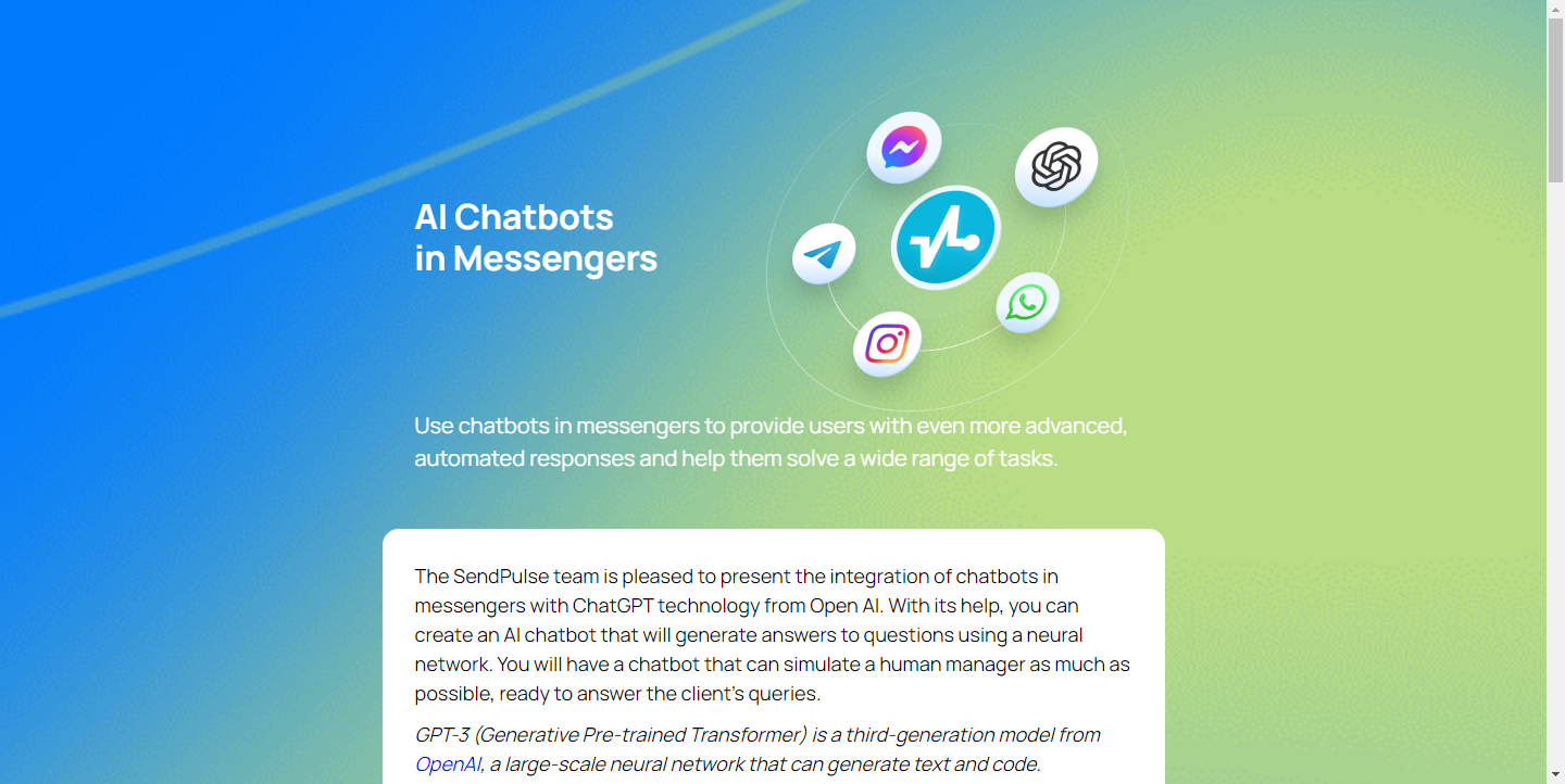 AI Chatbots in Messengers